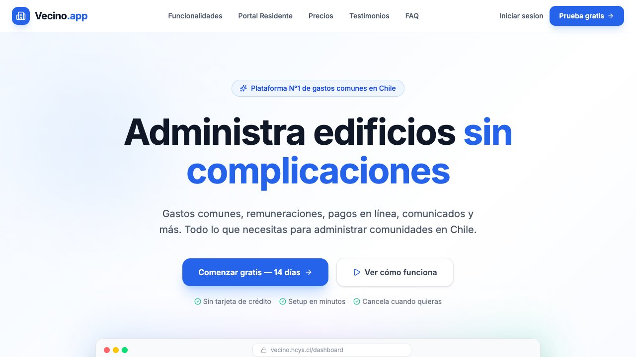 Vecino - Gestión Comunitaria